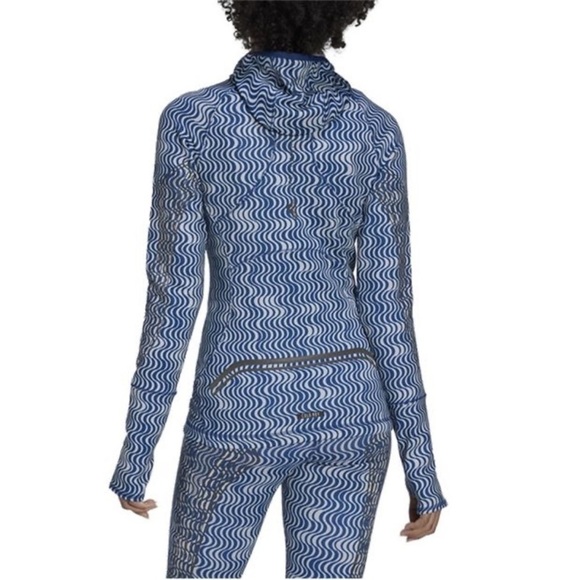 Adidas by Stella McCartney Women's Blue Truepace Track Jacket Size large - Picture 3 of 10